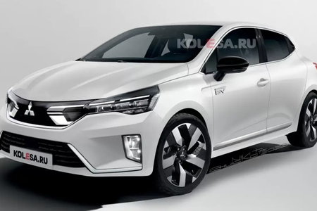 ภาพตัดต่อ Mitsubishi Colt 2023 ใหม่ ก่อนเปิดตัวที่ยุโรปปีหน้า